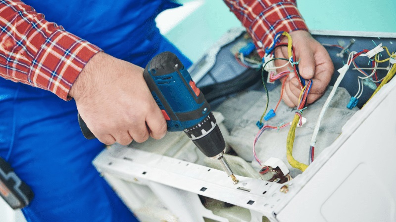 Kartal Toshiba Toshiba çamaşır makinesi kart tamiri – Su almama arızası orijinal parça ile giderildi. - Teknik servis örneği